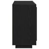 vidaXL Buffet Carvalho Preto 80 x 40 x 75 cm Madeira processada
