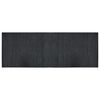 vidaXL Tapete retangular 70x200 cm bambu cinzento