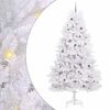 vidaXL &Aacute;rvore de Natal Artificial 300 cm PVC e A&ccedil;o Branco