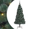 vidaXL &Aacute;rvore de Natal Artificial Iluminada com Conjunto de Bolas PET