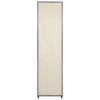 vidaXL Roupeiro com 4 compartimentos 175x45x170 cm cor creme
