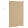 vidaXL Cortina Veneziana Marrom Claro com Padr&atilde;o 150 x 100 cm PVC