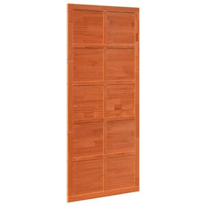 vidaXL Porta de celeiro 80 x 2,5 x 208 cm Madeira de Pinho Maci&ccedil;a