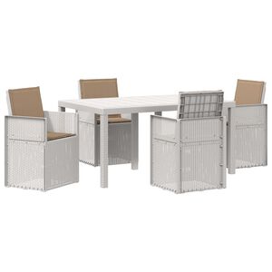 vidaXL Conjunto de Jantar para Jardim 5 unid. PP