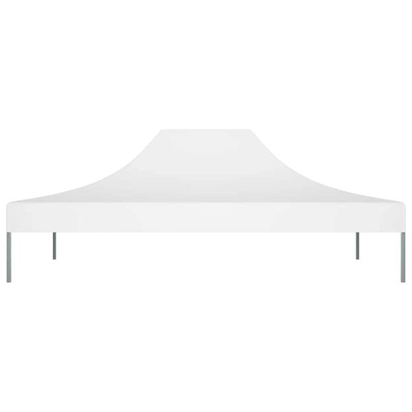 vidaXL Teto para tenda de festas 4x3 m 270 g/m&sup2; branco