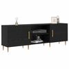 vidaXL Gabinete para TV Carvalho preto 150 x 30 x 50 cm