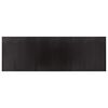 vidaXL Tapete retangular 100x300 cm bambu castanho-escuro