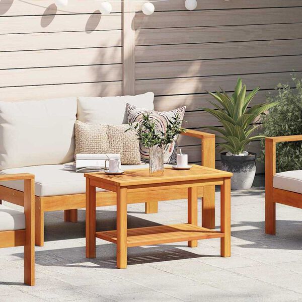 vidaXL Mesa de centro Castanho 70 x 40 x 45 cm