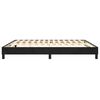 vidaXL Estrutura de cama com molas 180x200 cm veludo preto