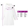 vidaXL Sweatshirt manta Branco L Fleece e Flanela