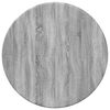 vidaXL Tampo de Mesa &Oslash; 30 x 1,5 cm Redondo Derivados de Madeira