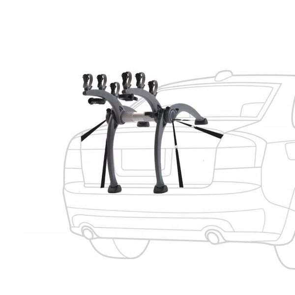 Saris Porta-bicicletas traseiro Bones para 2 bicicletas preto
