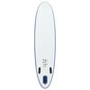 vidaXL Prancha de paddle SUP insuflável azul e branco