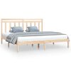 vidaXL Estrutura de cama super king 180x200 cm madeira maci&ccedil;a