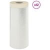 vidaXL Lona de Poeira com Fita Adesiva 12 pcs 140 x 3300 cm HDPE