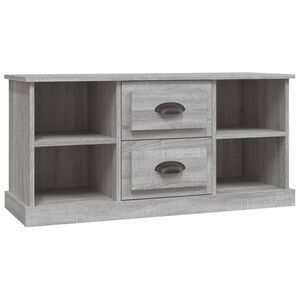 vidaXL M&oacute;vel de TV 99,5x35,5x48 cm derivados de madeira cinza sonoma