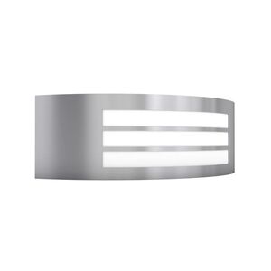 vidaXL Candeeiro de parede exterior a&ccedil;o inoxid&aacute;vel
