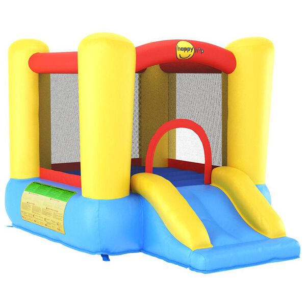 Happy Hop Castelo insufl&aacute;vel com escorrega 155x215x140 cm
