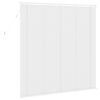 vidaXL Cortina Veneziana Manual Ajust&aacute;vel Branco 150 x 160 cm PVC