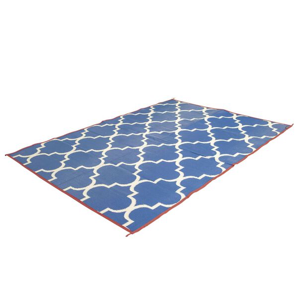 Bo-Camp Tapete de exterior Chill mat Casablanca 2x1,8 m M azul