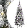 vidaXL &Aacute;rvore de Natal Artificial com 150 LEDs Branco 150 cm