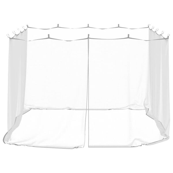 vidaXL mosquiteiro para exterior malha 220 branco 300x300x200 cm