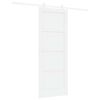 vidaXL Porta Deslizante ORKDAL Branco 78 x 202 cm