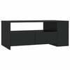 vidaXL Mesa de centro 102x55x42 cm derivados de madeira preto