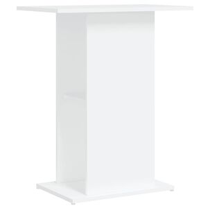 vidaXL Suporte de aqu&aacute;rio 60,5x36x72,5 cm derivados de madeira branco