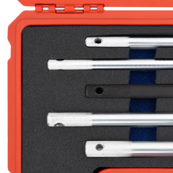 vidaXL 10 pcs Conjunto universal ferramentas posicionamento roda carro