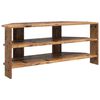 vidaXL Arm&aacute;riodeTVdeCanto Madeira Antiga 102x40,5x45cm