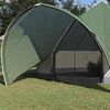 vidaXL Tenda Teepee com telhado Verde e Cinza 600 x 600 x 347 cm