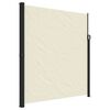 vidaXL Toldo lateral retr&aacute;til 220x500 cm cor creme