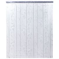 vidaXL Película para janela fosca 45x500 cm PVC padrão de bambu
