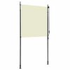 vidaXL Estore de rolo para exterior 120x270 cm creme