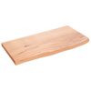 vidaXL Prateleira de parede 60x30x2 cm carvalho tratado castanho-claro
