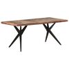 vidaXL Mesa de jantar 180x90x76 cm madeira recuperada maci&ccedil;a