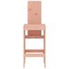 vidaXL Cadeiras de bar 2 pcs 40x42x120 cm madeira de douglas maci&ccedil;a