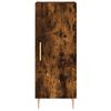 vidaXL Arm&aacute;rio alto 34,5x34x180cm madeira processada carvalho fumado