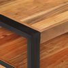 vidaXL Mesa de centro 120x55x40 cm madeira de ac&aacute;cia maci&ccedil;a