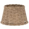 vidaXL Abajur &Oslash;38x23 cm vime castanho