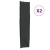 vidaXL Capas para guarda-sol de jardim 2 pcs 240x57/57 cm oxford 420D