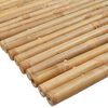 vidaXL Tapetes de casa de banho 2 pcs 70x50 cm bambu