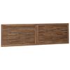 vidaXL Cabeceira de Cama Natural Madeira de Teca S&oacute;lida