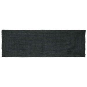 vidaXL Tapete de &Aacute;rea Cinzento-Escuro 80 x 200 cm Juta