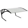 vidaXL Rob&ocirc; Cortador de Grama Garagem Preto 80x101x46 cm