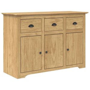 vidaXL Buffet BODO Marrom mel 115,5 x 44 x 80 cm Derivados de Madeira