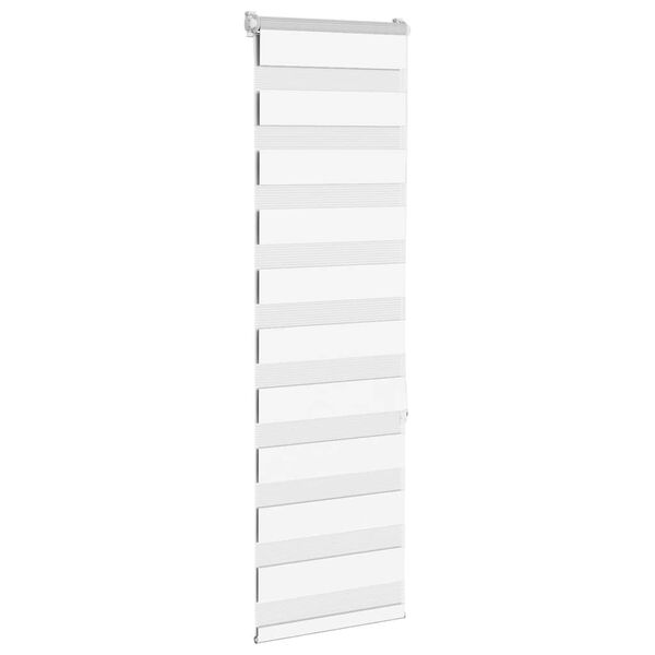 vidaXL Cortina de zebra 40x150 cm largura do tecido 35,9 cm poli&eacute;ster
