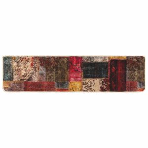 vidaXL Passadeira MARSA Multicolor 50 x 250 cm Poli&eacute;ster e PVC