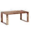 vidaXL Mesa de jantar 180x90x76 cm madeira maciça